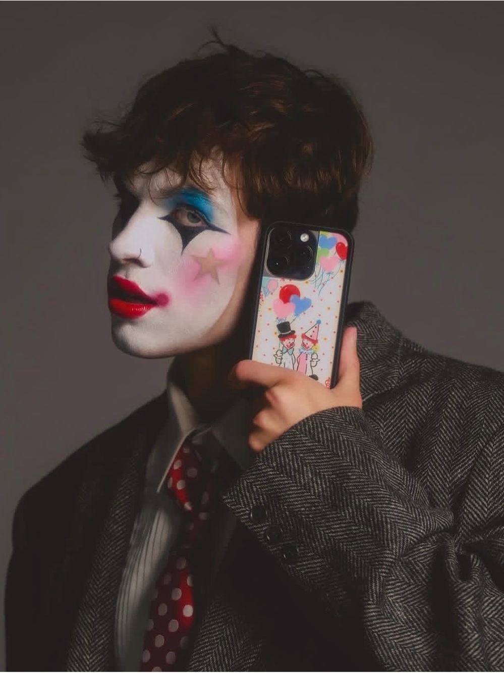 Nick Sturniolo phone case with wildflower size 13/14 iPhone case